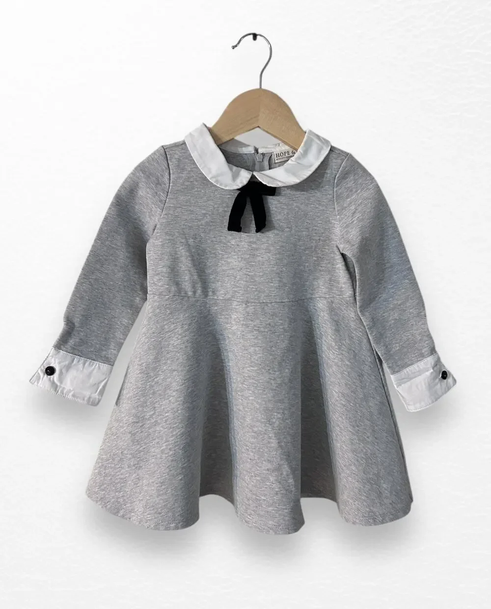Hope & Henry French Look Ponte Dress, 18-24 Months